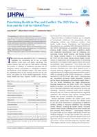 اولویت‌بخشی به سلامت در جنگ و منازعه؛ بازاندیشی سیاست سلامت در ایران